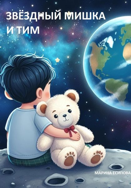 Обложка книги  «Звёздный Мишка и Тим. Первая встреча.»