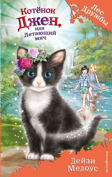 Обложка книги  «Котёнок Джен, или Летающий мяч»