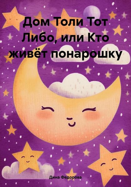 Обложка книги  «Дом Толи Тот Либо, или Кто живёт понарошку»