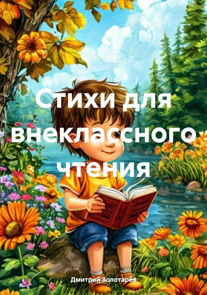 Обложка книги «Стихи для внеклассного чтения»