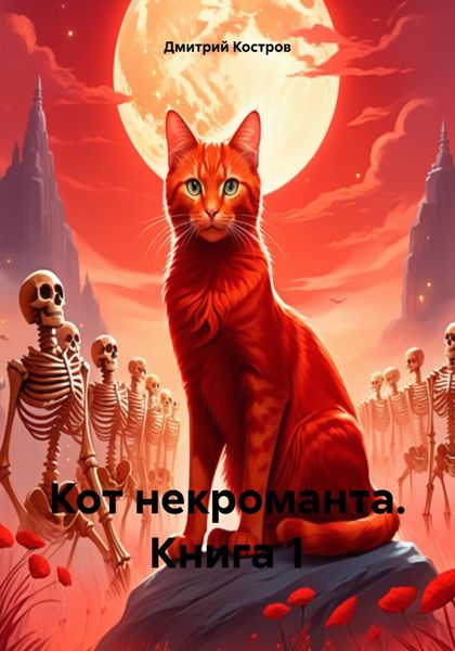 Обложка книги  «Кот некроманта. Книга 1»