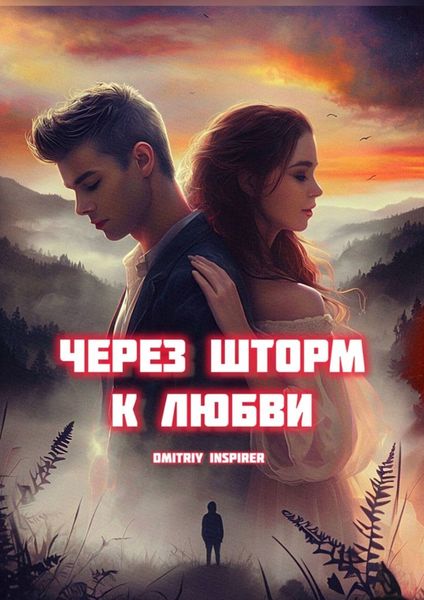 Обложка книги  «Через шторм к любви»