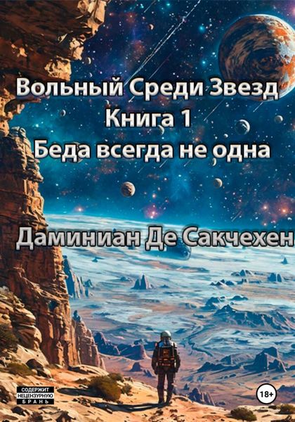 Обложка книги «Вольный среди звезд Книга 1 – Беда всегда не одна»