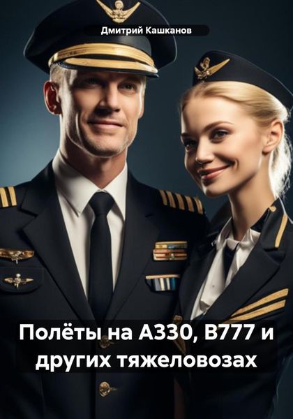 Обложка книги  «Полёты на А330, В777 и других тяжеловозах»