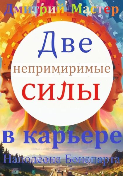 Обложка книги  «Две непримиримые силы в карьере Наполеона Бонапарта»