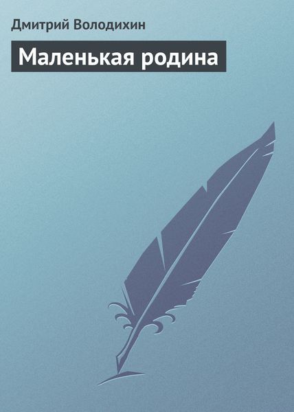 Обложка книги  «Маленькая родина»