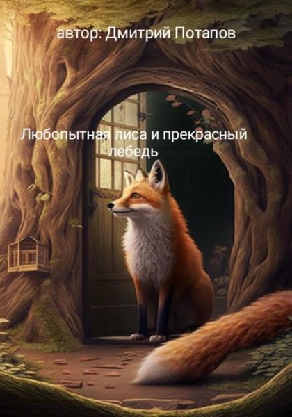 Обложка книги  «Любопытная лиса и прекрасный лебедь»