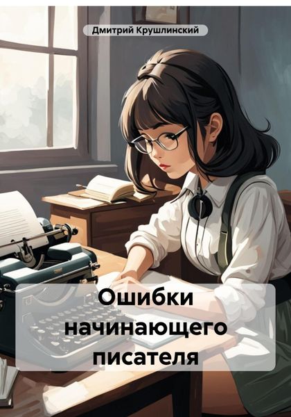 Обложка книги  «Ошибки начинающего писателя»