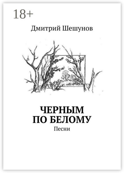 Обложка книги «Черным по белому. Песни»