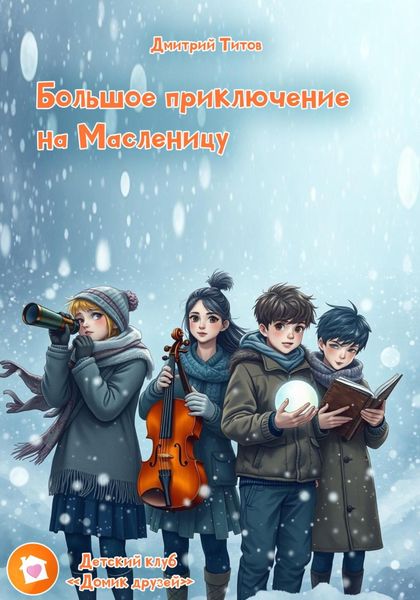 Обложка книги  «Большое приключение на Масленицу»