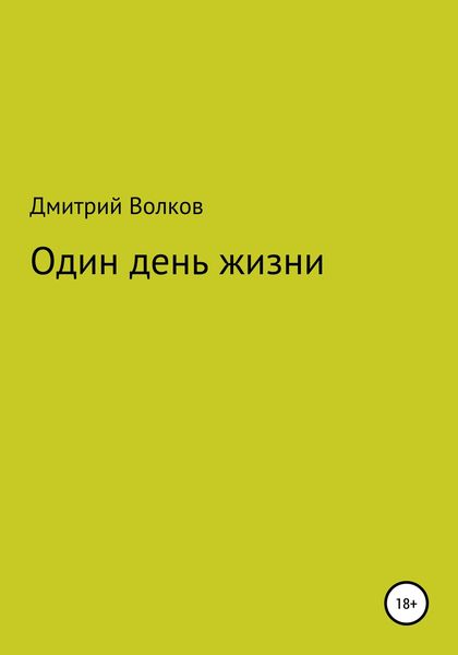 Обложка книги  «Один день жизни»
