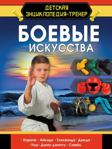 Обложка книги «Боевые искусства»