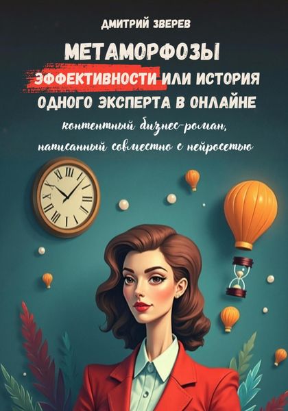Обложка книги  «Метаморфозы эффективности или история одного эксперта в онлайне»