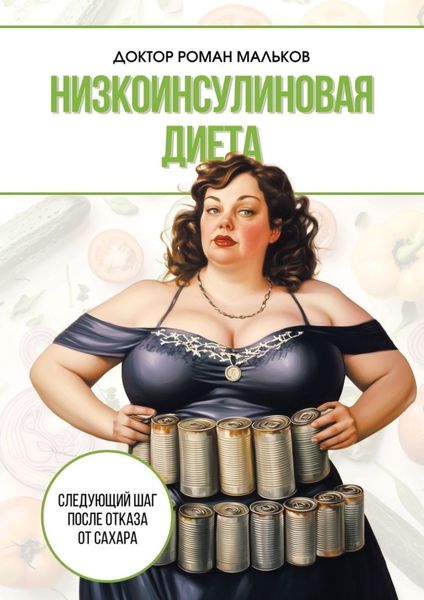 Обложка книги «Низкоинсулиновая диета»