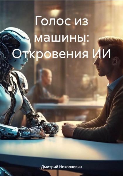 Обложка книги  «Голос из машины: Откровения ИИ»