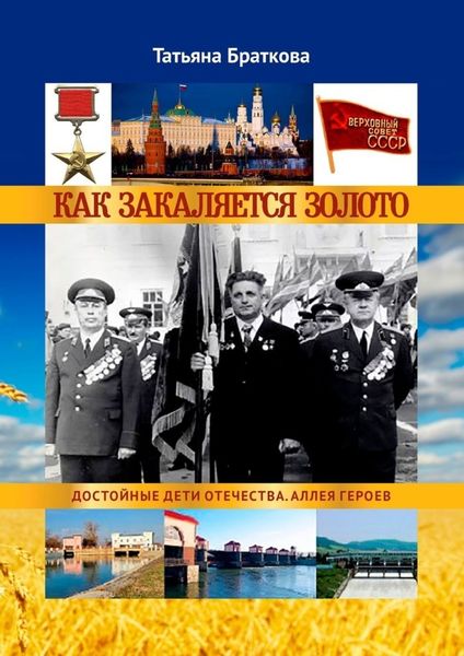 Обложка книги  «Как закаляется золото. Достойные дети Отечества. Аллея героев»