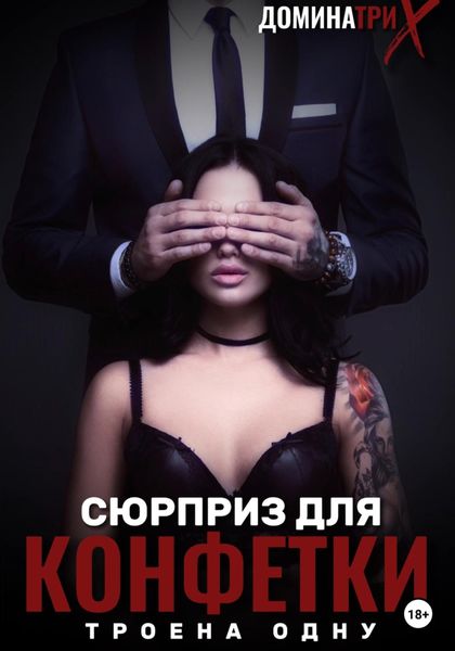 Обложка книги  «Сюрприз для конфетки: трое на одну»