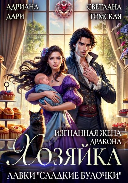 Обложка книги  «Изгнанная жена дракона. Хозяйка лавки «Сладкие булочки»»