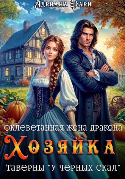 Обложка книги  «Оклеветанная жена дракона. Хозяйка таверны «У Черных скал»»