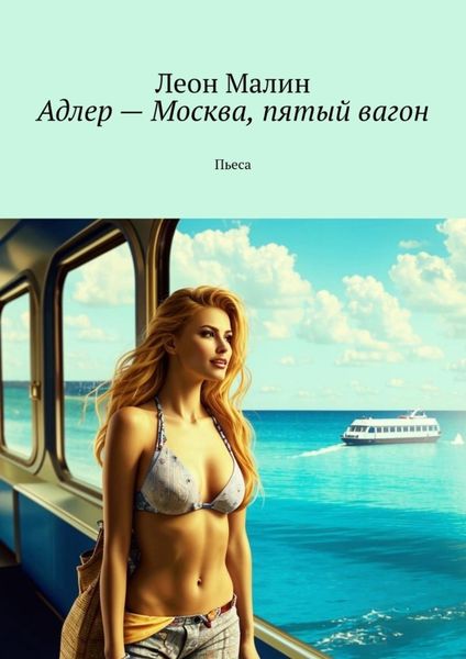 Обложка книги  «Адлер – Москва, пятый вагон. Пьеса»