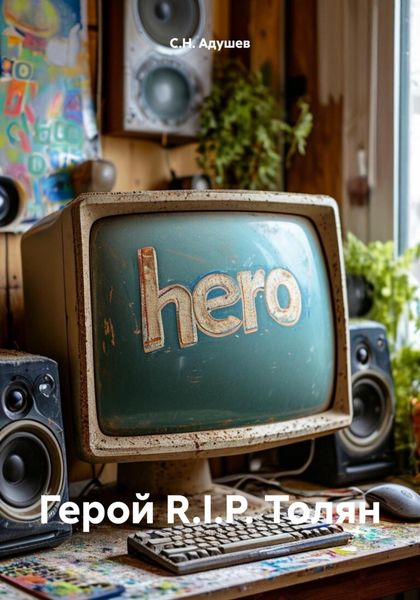 Обложка книги  «Герой R.I.P. Толян»