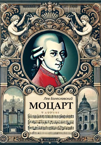 Обложка книги «Моцарт»