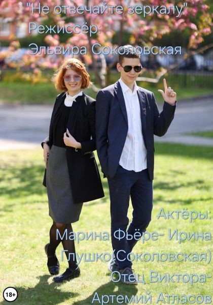 Обложка книги  «Не отвечайте зеркалу»