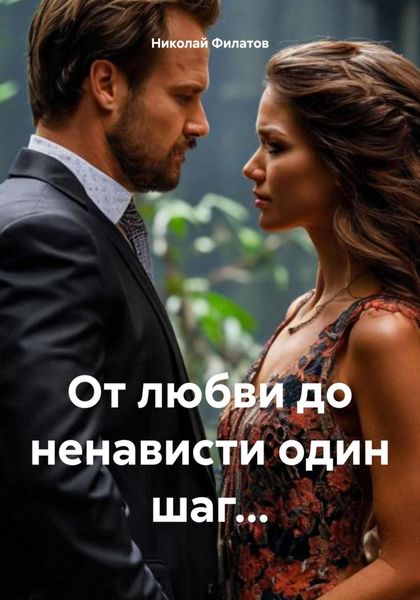 Обложка книги  «От любви до ненависти один шаг…»