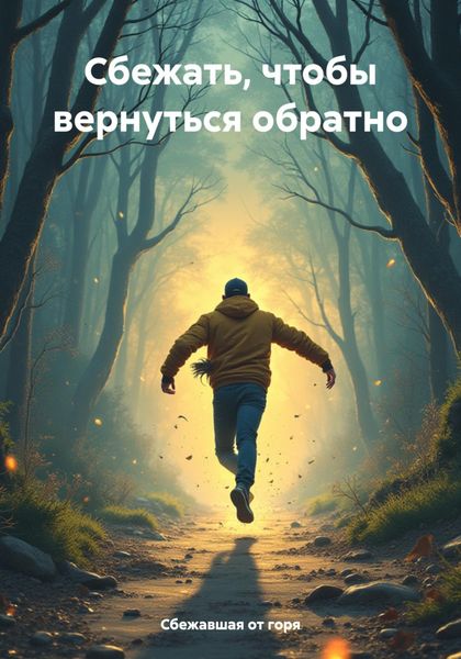 Обложка книги  «Сбежать, чтобы вернуться обратно»