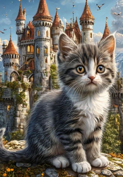 Обложка книги  «Мурзик и тайна древнего замка»