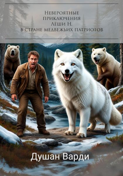 Обложка книги  «Невероятные приключения Лёши Н. в стране медвежьих патриотов»
