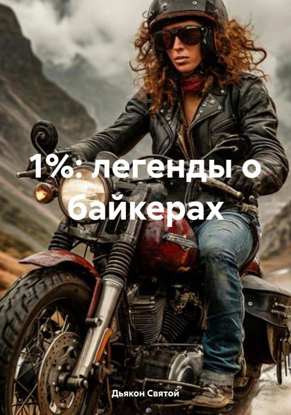 Обложка книги «1%: легенды о байкерах»