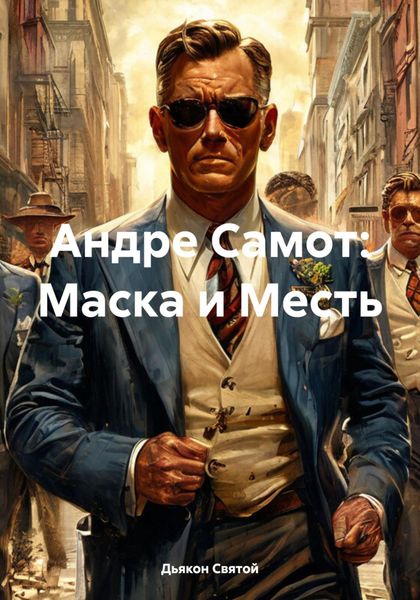 Обложка книги «Андре Самот: Маска и Месть»