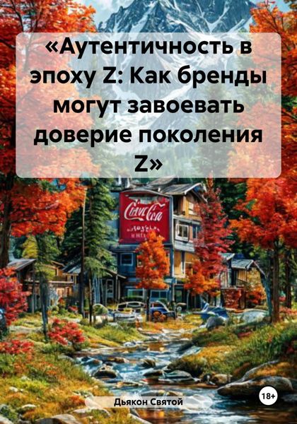 Обложка книги ««Аутентичность в эпоху Z: Как бренды могут завоевать доверие поколения Z»»