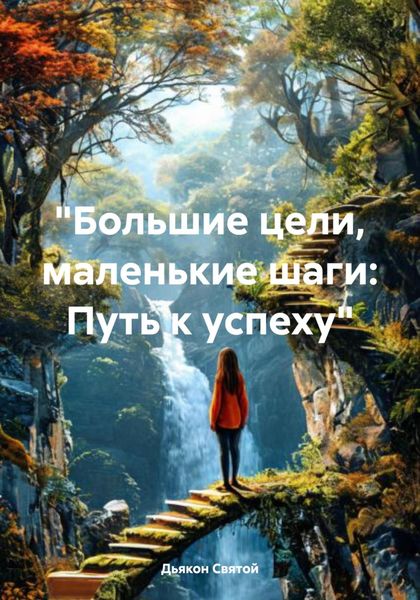 Обложка книги  ««Большие цели, маленькие шаги: Путь к успеху»»