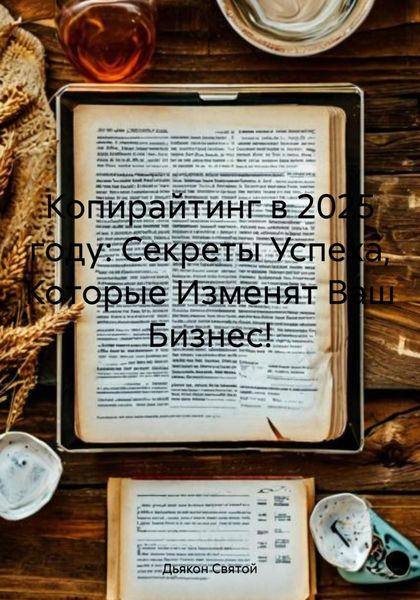 Обложка книги  «Копирайтинг в 2025 году: Секреты Успеха, Которые Изменят Ваш Бизнес!»