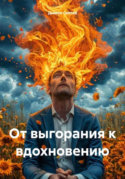 Обложка книги  «От выгорания к вдохновению»