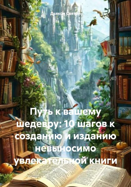 Обложка книги  «Путь к вашему шедевру: 10 шагов к созданию и изданию невыносимо увлекательной книги»