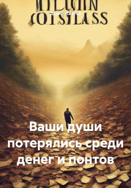 Обложка книги  «Ваши души потерялись среди денег и понтов»