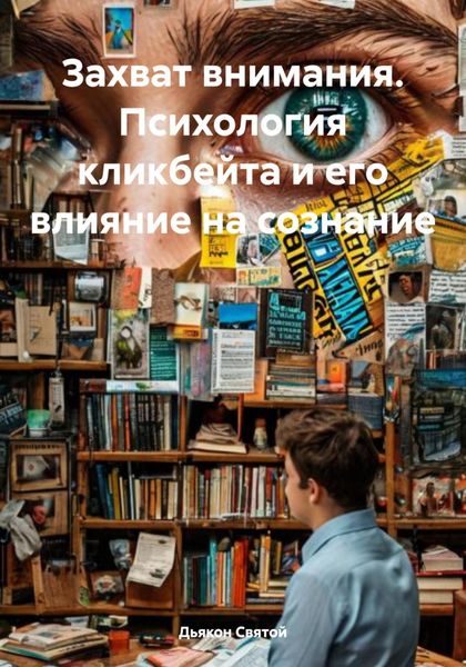 Обложка книги «Захват внимания. Психология кликбейта и его влияние на сознание»