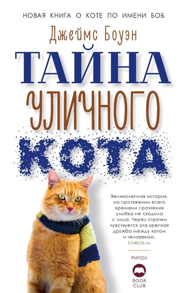 Обложка книги «Тайна уличного кота»