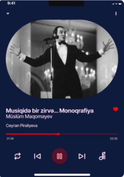 Обложка книги «Müslüm Maqomayev: Musiqidə bir zirvə… Monoqrafiya»
