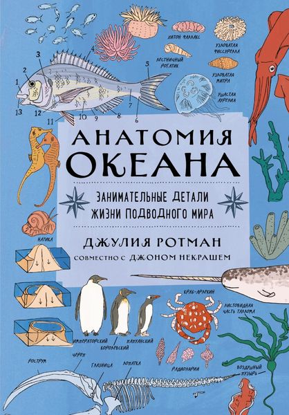 Обложка книги «Анатомия океана. Занимательные детали жизни подводного мира»