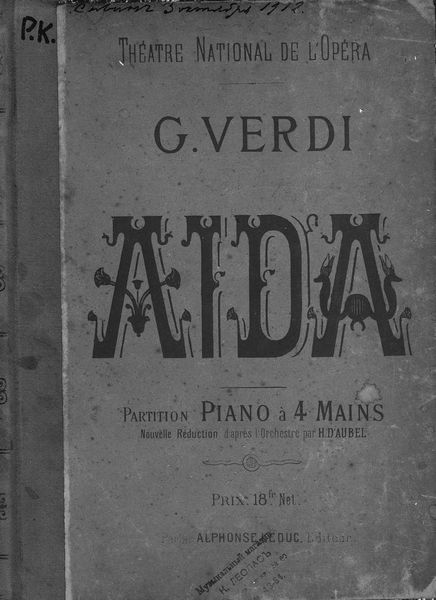 Обложка книги  «Aida»