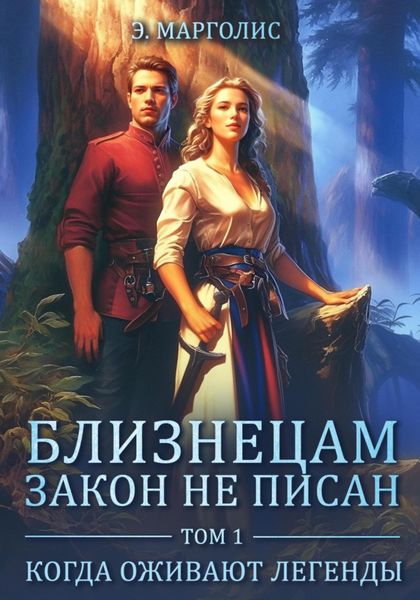 Обложка книги  «Близнецам закон не писан. Том 1. Когда оживают легенды»