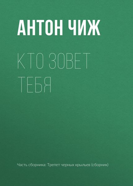 Обложка книги  «Кто зовет тебя»