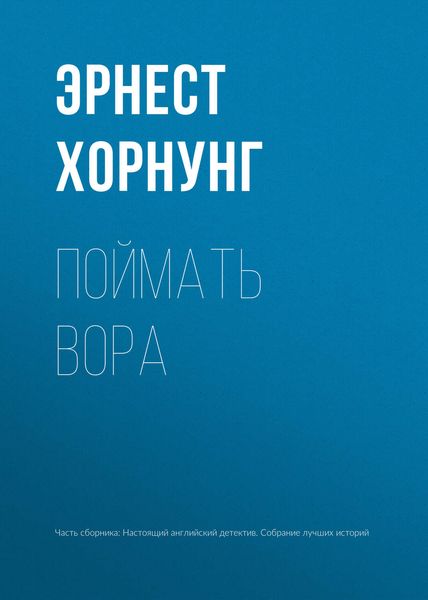 Обложка книги  «Поймать вора»