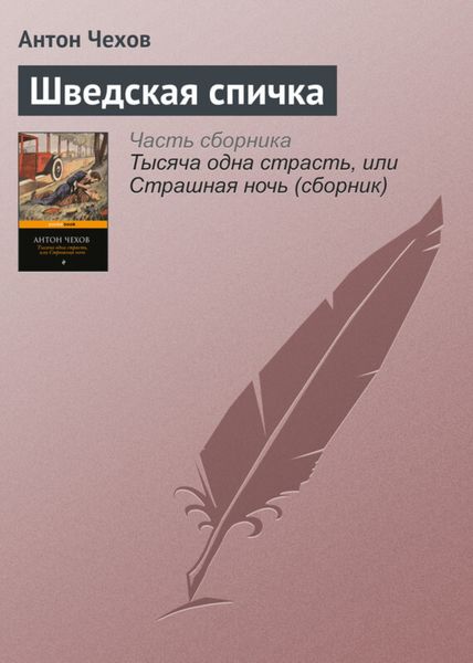 Обложка книги  «Шведская спичка»