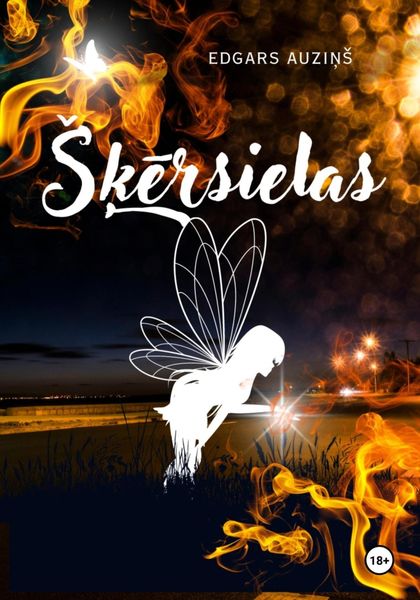 Обложка книги  «Šķērsielas»