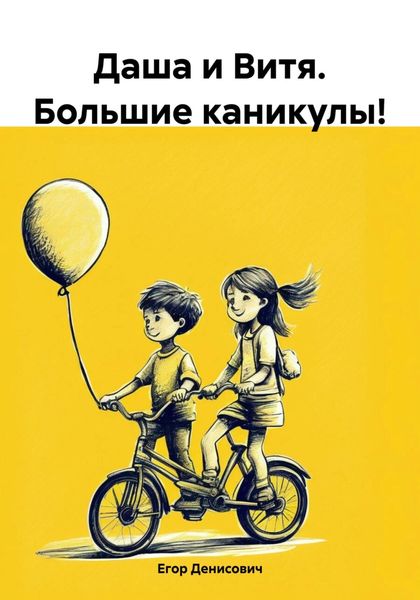 Обложка книги «Даша и Витя. Большие каникулы!»
